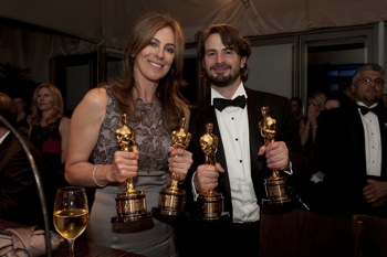 Kathryn Bigelow and Mark Boal