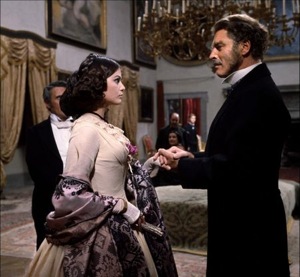 Claudia Cardinale and Burt Lancaster