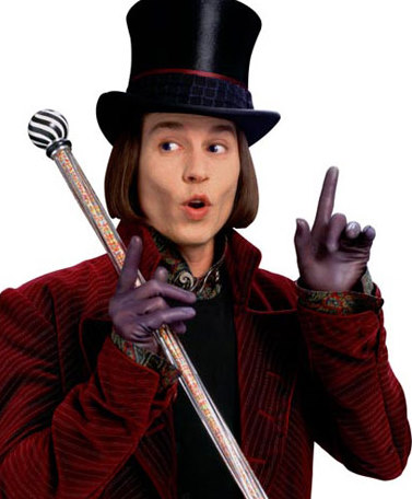 Johnny Depp Willy Wonka