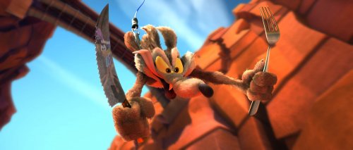 Looney Tunes Wile E. Coyote shorts